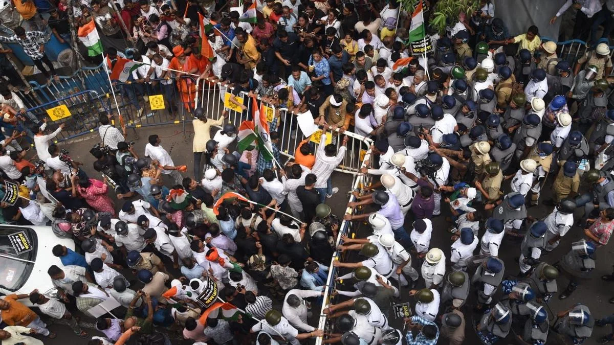 নবান্ন অভিযানের ফুটেজ খতিয়ে দেখে 'অ্যাকশন' জানালেন সিপি