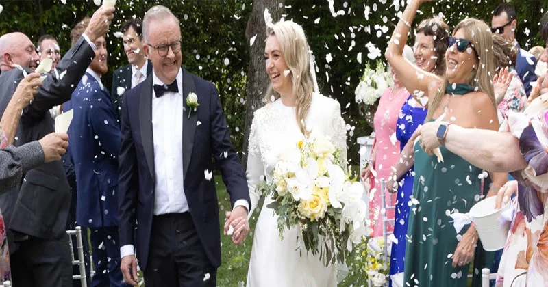 ৬২ বছর বয়সে বিয়ে করলেন অস্ট্রেলিয়ার প্রধানমন্ত্রী অ্যান্থনি আলবানিজ