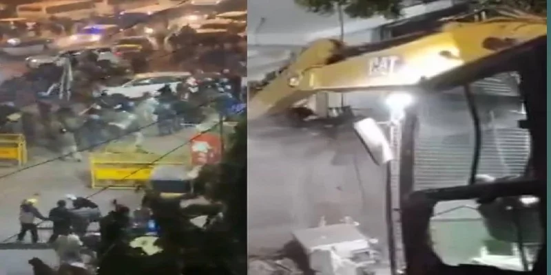 মাঝরাতে মসজিদ এলাকায় উচ্ছেদ অভিযান ঘিরে দিল্লিতে সংঘর্ষ