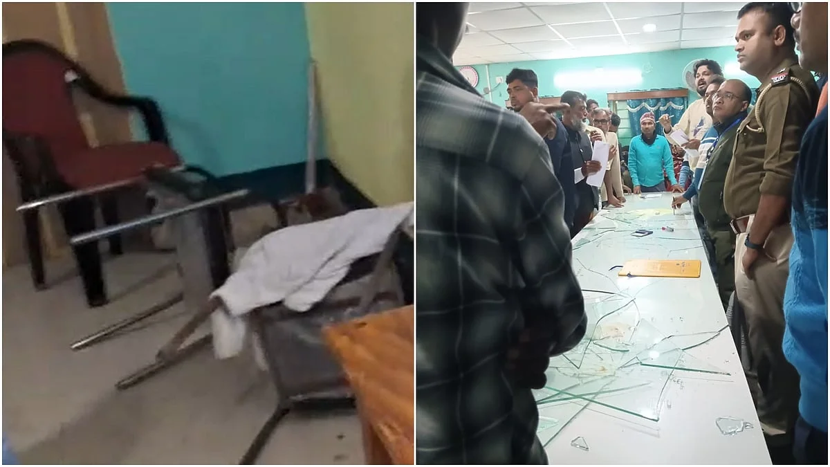 শুনানি পর্বে হয়রানির অভিযোগে উত্তাল সন্দেশখালি, ভাঙচুর বিডিও অফিস