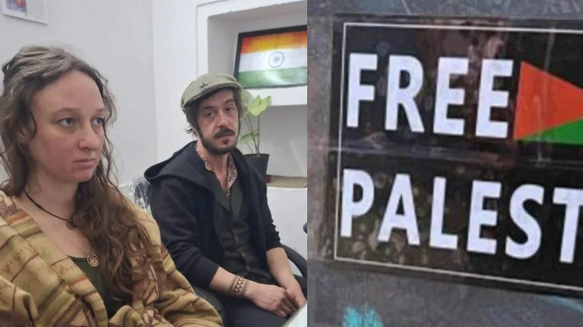 রাজস্থানে প্যালেস্তাইনের সমর্থনে স্টিকার লাগানোর অভিযোগ, ব্রিটিশ যুগলকে ভারত ছাড়ার নির্দেশ