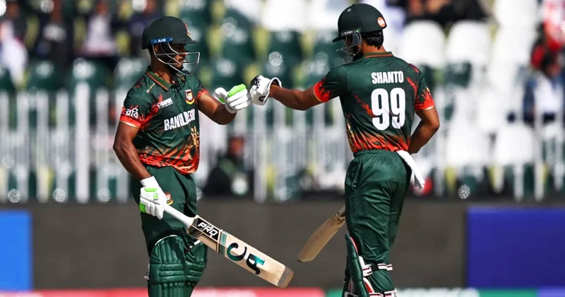 পাকিস্তানকে হারিয়ে দিয়ে  সিরিজের প্রথম ম্যাচ জিতল বাংলাদেশ