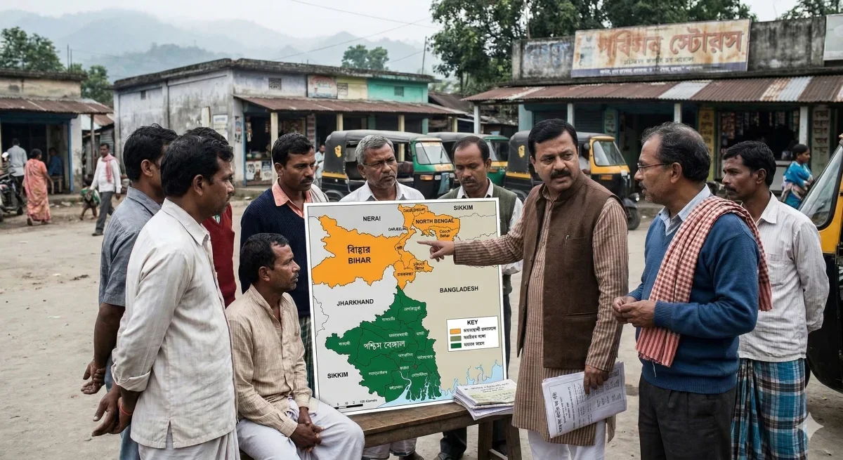 বিহার ও বাংলা কেটে নতুন কেন্দ্রশাসিত অঞ্চল তৈরির জল্পনা, বিতর্কে অমিত শাহের সফর