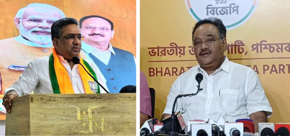 বাইরের নেতাকে প্রার্থী কেন? শমিক, সুনীলকে কাঠগড়ায় তুলে বিদ্রোহ বিজেপির অন্দরে