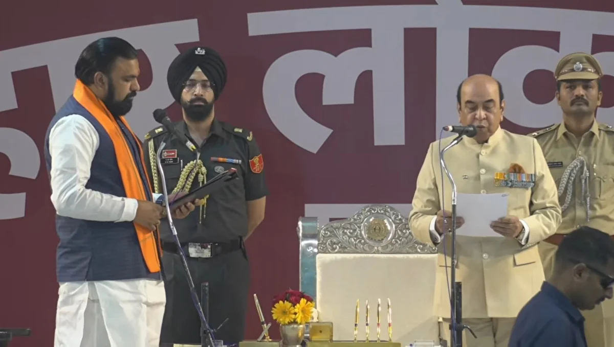 বিহারের মুখ্যমন্ত্রী হিসেবে শপথ নিলেন সম্রাট চৌধুরী, উপ-মুখ্যমন্ত্রী পদে বিজেন্দ্র-বিজয়