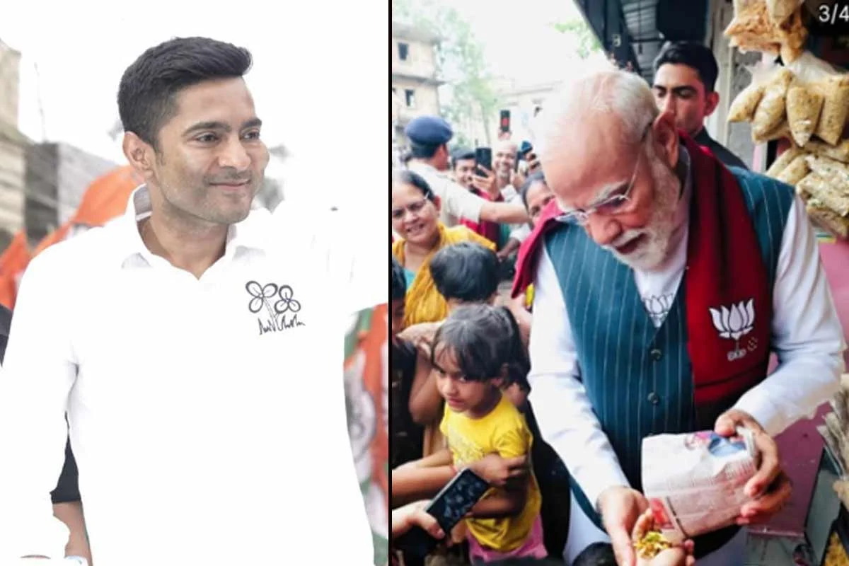 মোদির ‘ঝালমুড়ি রাজনীতি’র পালটা, সূচি বদলে ঝাড়গ্রামে সভা অভিষেকের