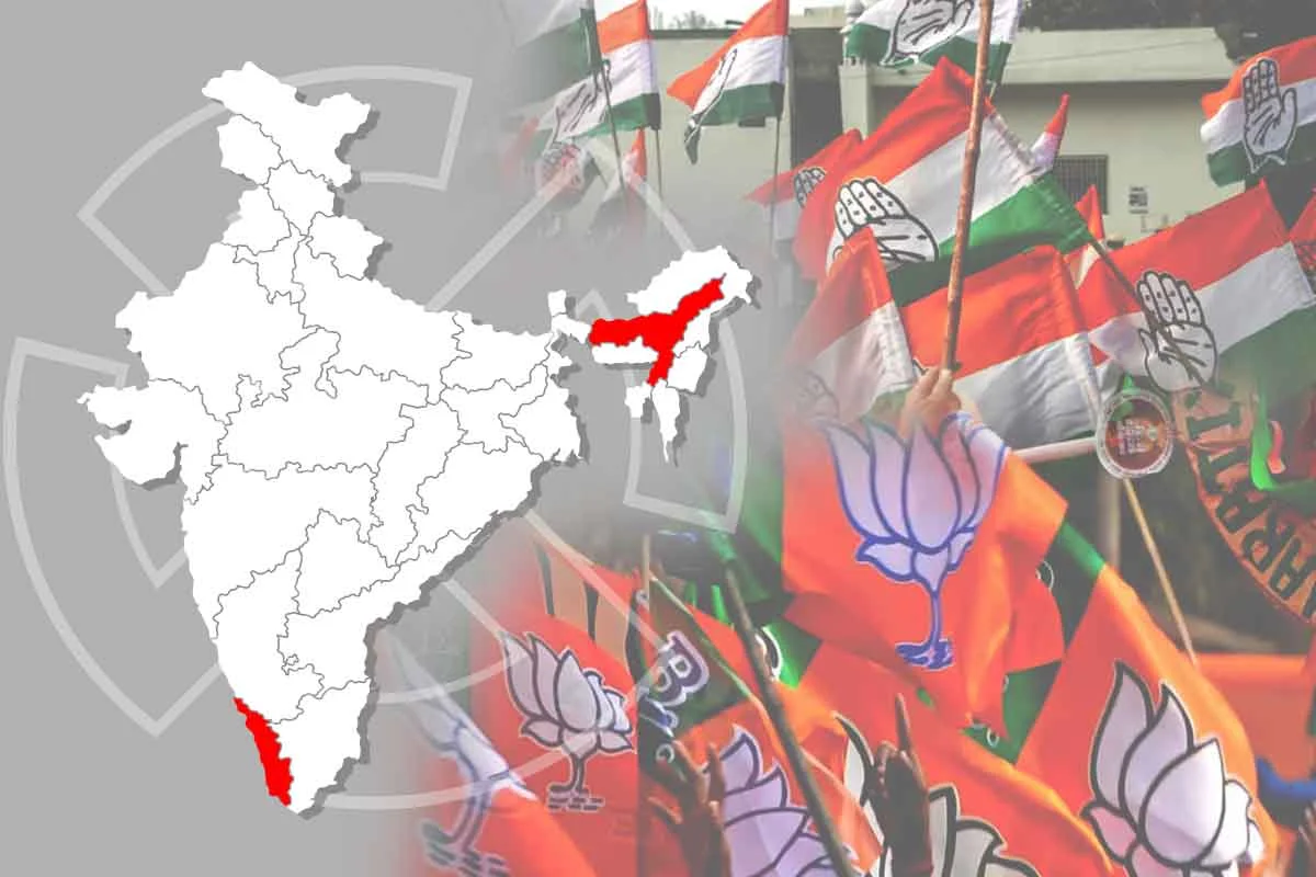 আজ ভোট: অসম ও পুদুচেরিতে বিজেপি-কংগ্রেসের সরাসরি লড়াই, কেরলে বামেদের অস্তিত্বের লড়াই তুঙ্গে