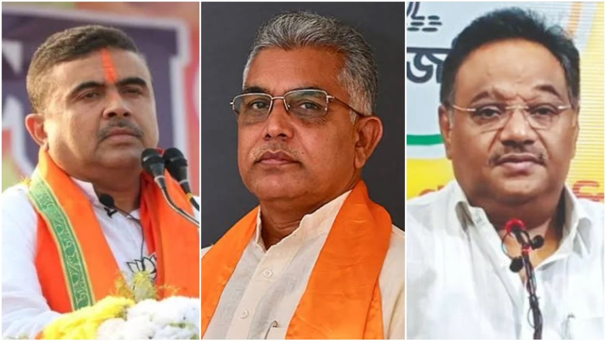 বাংলায় পদ্মের মুখ্যমন্ত্রী কে! চর্চার তালিকায় শুভেন্দু-দিলীপ-শমীক