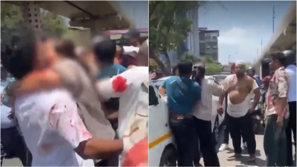 লাইন ভেঙে আগে ঢোকা নিয়ে ধুন্ধুমার! মুম্বাইয়ের পেট্রোল পাম্পে চলল এলোপাথাড়ি লাথি-ঘুসি