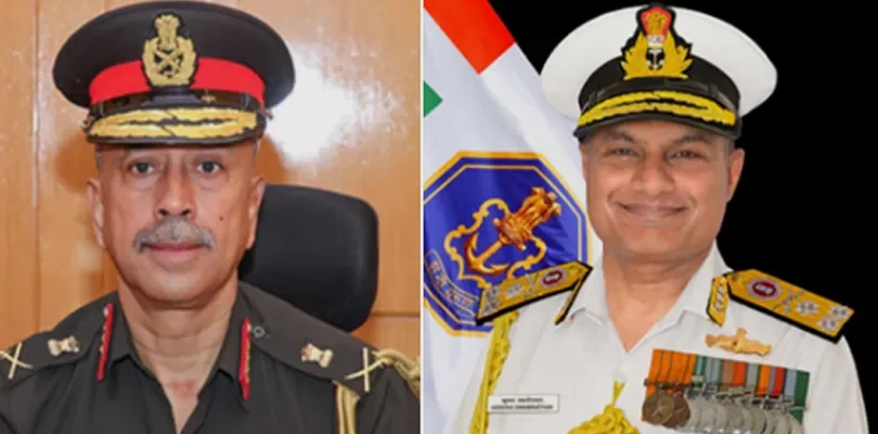 নৌসেনার প্রধান পদে ভাইস অ্যাডমিরাল কৃষ্ণ স্বামীনাথন, নতুন সিডিএস এস এন রাজা সুব্রামানিয়ান