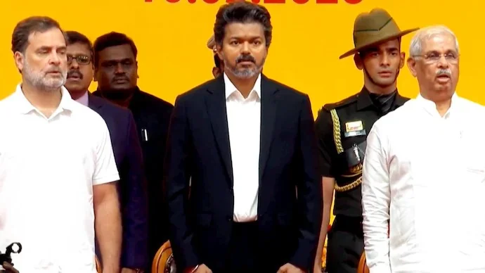 বন্দে মাতরম: বিজেপির চেয়েও এক ধাপ এগিয়ে  তামিলনাড়ুর নতুন মুখ্যমন্ত্রী টিভিকে বিজয়