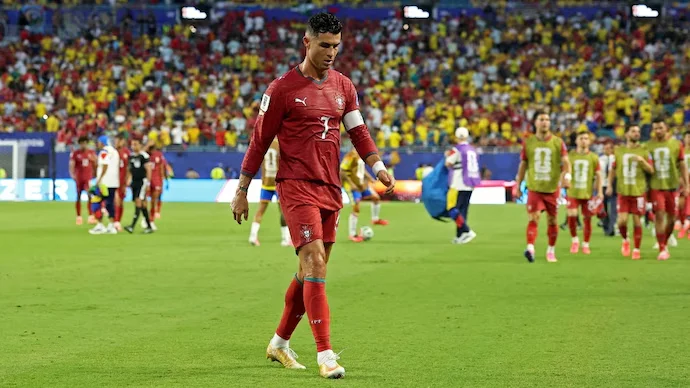 কলম্বিয়ার সঙ্গে ড্র করে গ্রুপে দ্বিতীয় পর্তুগাল, প্রকট হয়ে উঠল রোনাল্ডোর ব্যর্থতা