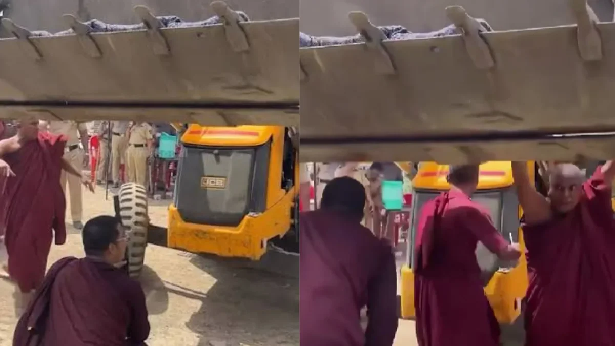 মহারাষ্ট্রে উচ্ছেদ অভিযানে বুদ্ধ মূর্তি ক্ষতিগ্রস্ত, প্রতিবাদে বিক্ষোভের ডাক বুদ্ধ ফাউন্ডেশনের