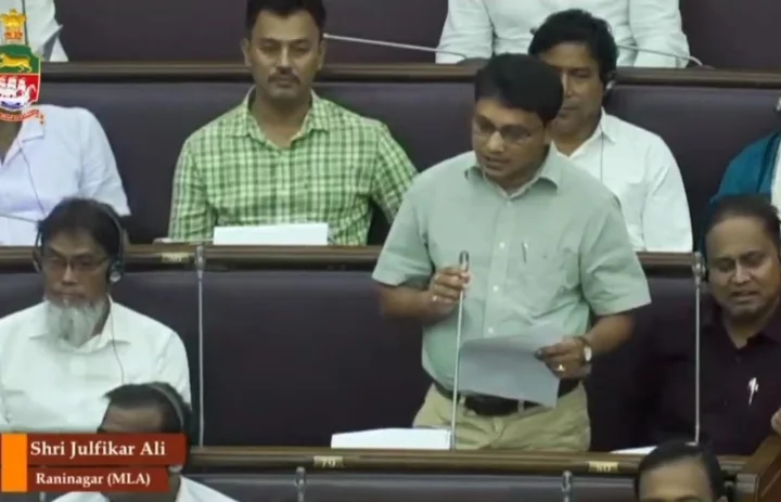 বিধানসভায় গুন্ডা দমন আইন পুনর্বিবেচনা দাবি কংগ্রেস বিধায়কের