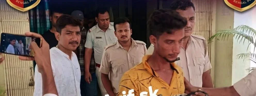 লালগোলা পুলিশের বড় সাফল্য, সাত বাংলাদেশিকে  গ্রেফতার 