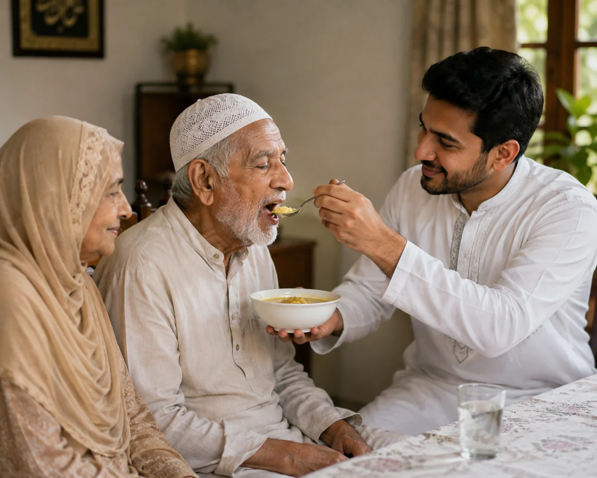 বৃদ্ধ বাবা-মায়ের প্রতি সন্তানের দায়িত্ব ও কর্তব্য