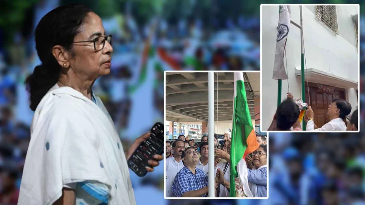 ক্ষমতা হারানোর পর প্রথম স্বাধীনতা দিবসে ফ্রেমের বাইরে মমতা বন্দ্যোপাধ্যায়