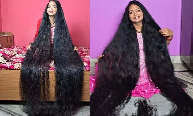 ১১ বছর ধরে কাটেননি, বিশ্বের লম্বা চুলের অধিকারিণী উত্তরাখণ্ডের রেণু, গড়লেন গিনেস রেকর্ড