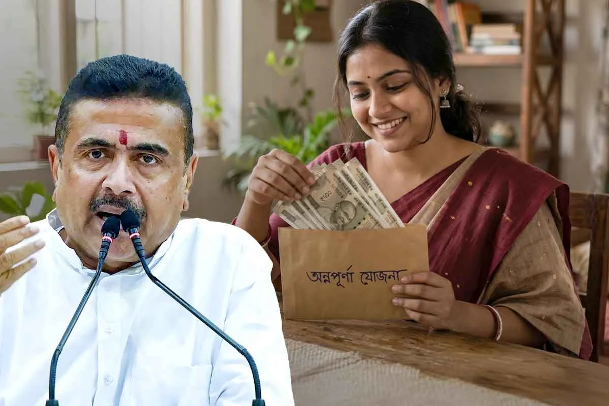 অন্নপূর্ণা যোজনায় বরাদ্দ বাড়িয়ে ৪৮ হাজার কোটি, ধনধান্য অডিটোরিয়ামে বড় ঘোষণা মুখ্যমন্ত্রীর