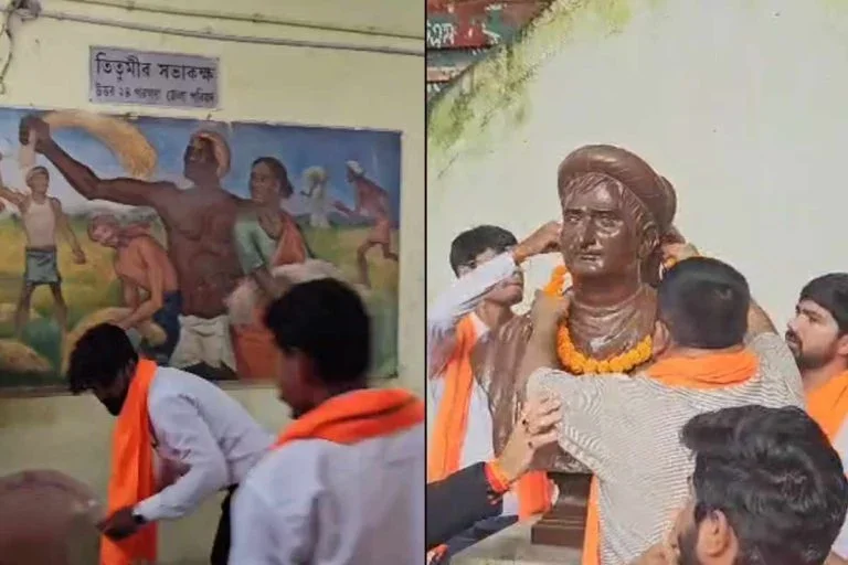 মুছল বাঁশের কেল্লার ইতিহাস! বারাসতে ‘তিতুমীর সভাকক্ষ’ বদলে হল ‘শ্যামাপ্রসাদ ভবন’