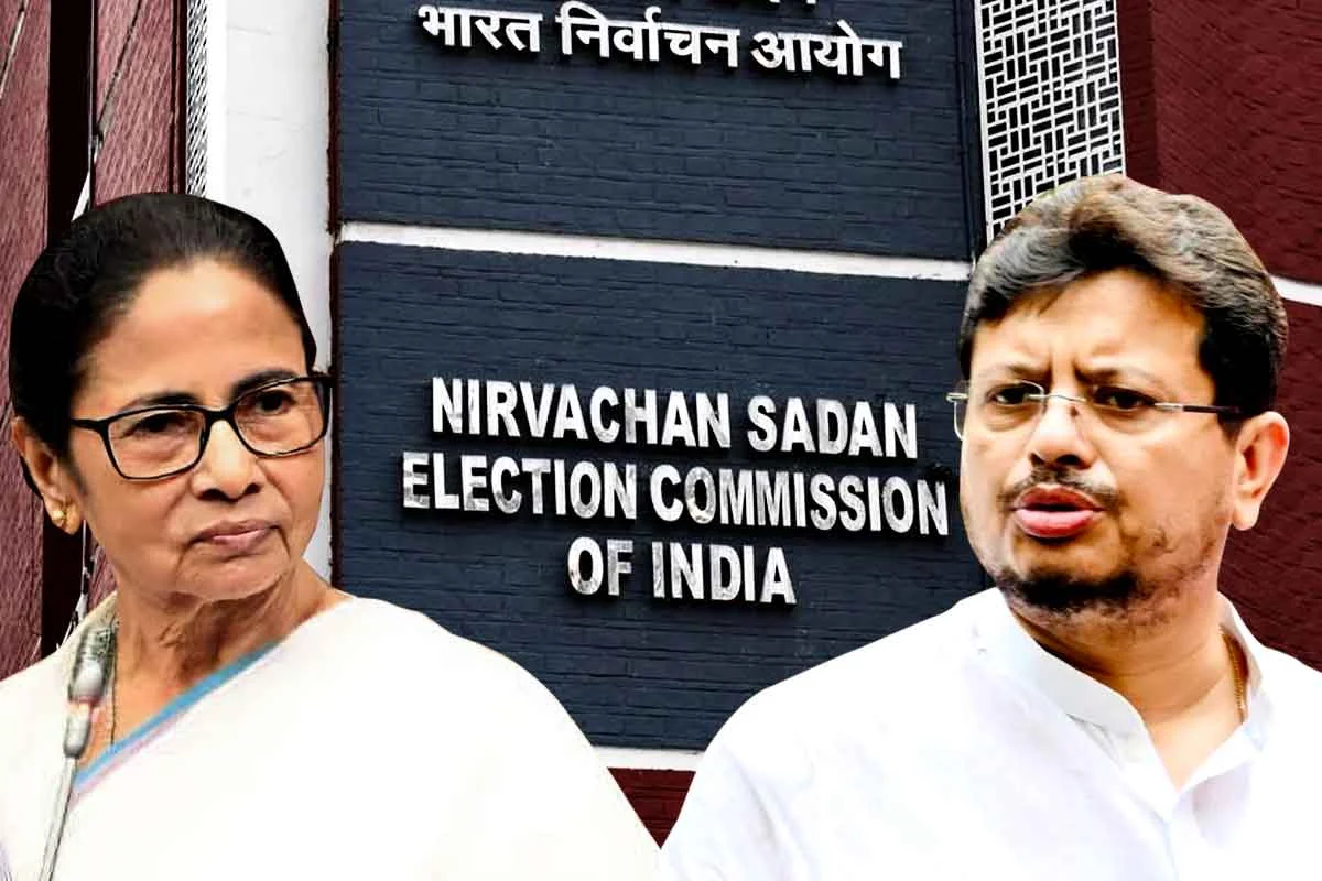 তৃণমূলের প্রতীক বিবাদে দ্রুত ফয়সালার আর্জি, নির্বাচন কমিশনকে চিঠি মমতার