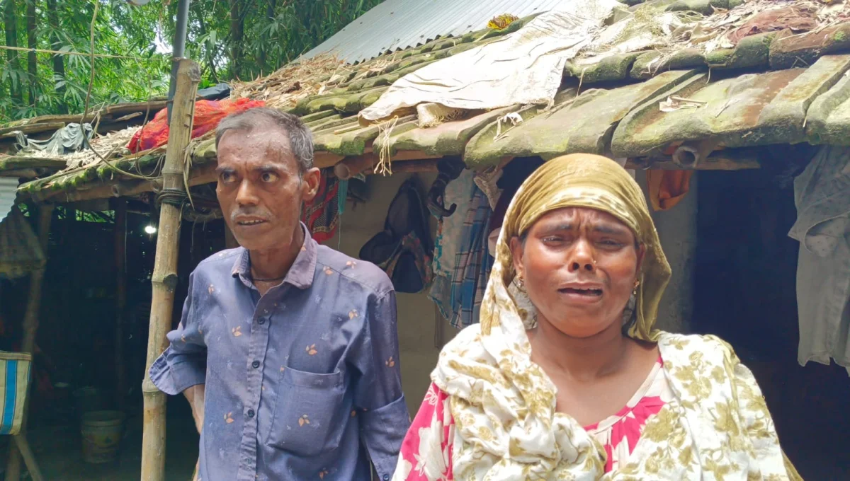 ওরাল ক্যান্সারে আক্রান্ত আব্দুলের জন্য সাহায্যের কাতর আবেদন অসহায় স্ত্রীর 