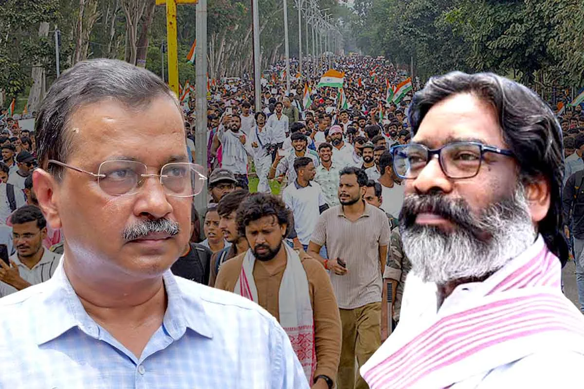 বন্ধুত্ব নাকি রাজনৈতিক আদর্শ! ঝাড়খণ্ডের ছাত্র আন্দোলন নিয়ে অবশেষে মুখ খুললেন কেজরিওয়াল