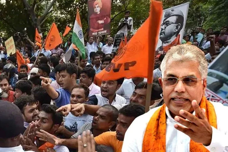 যাদবপুরে 'দেশবিরোধী' স্লোগান উঠলেই সার্জিকাল স্ট্রাইক, কড়া হুঁশিয়ারি মন্ত্রী দিলীপ ঘোষের