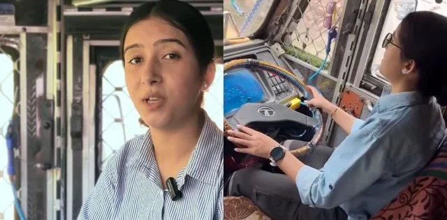 বিমানসেবিকার স্বপ্ন ছেড়ে ১৬ টনের ট্রাকের চালক নেহা