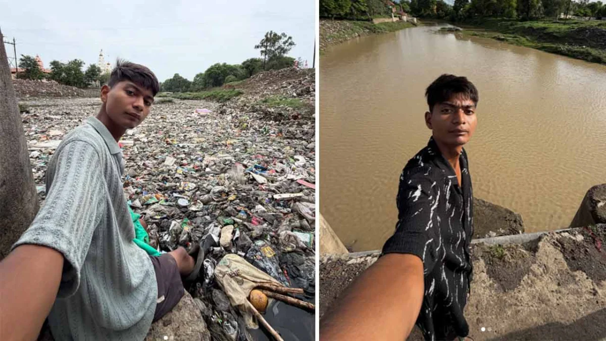টানা সাত মাস খালি হাতে নদী সাফ কলেজ ছাত্রের, মুখ্যমন্ত্রীর প্রশংসার পরেও হতাশ যুবক