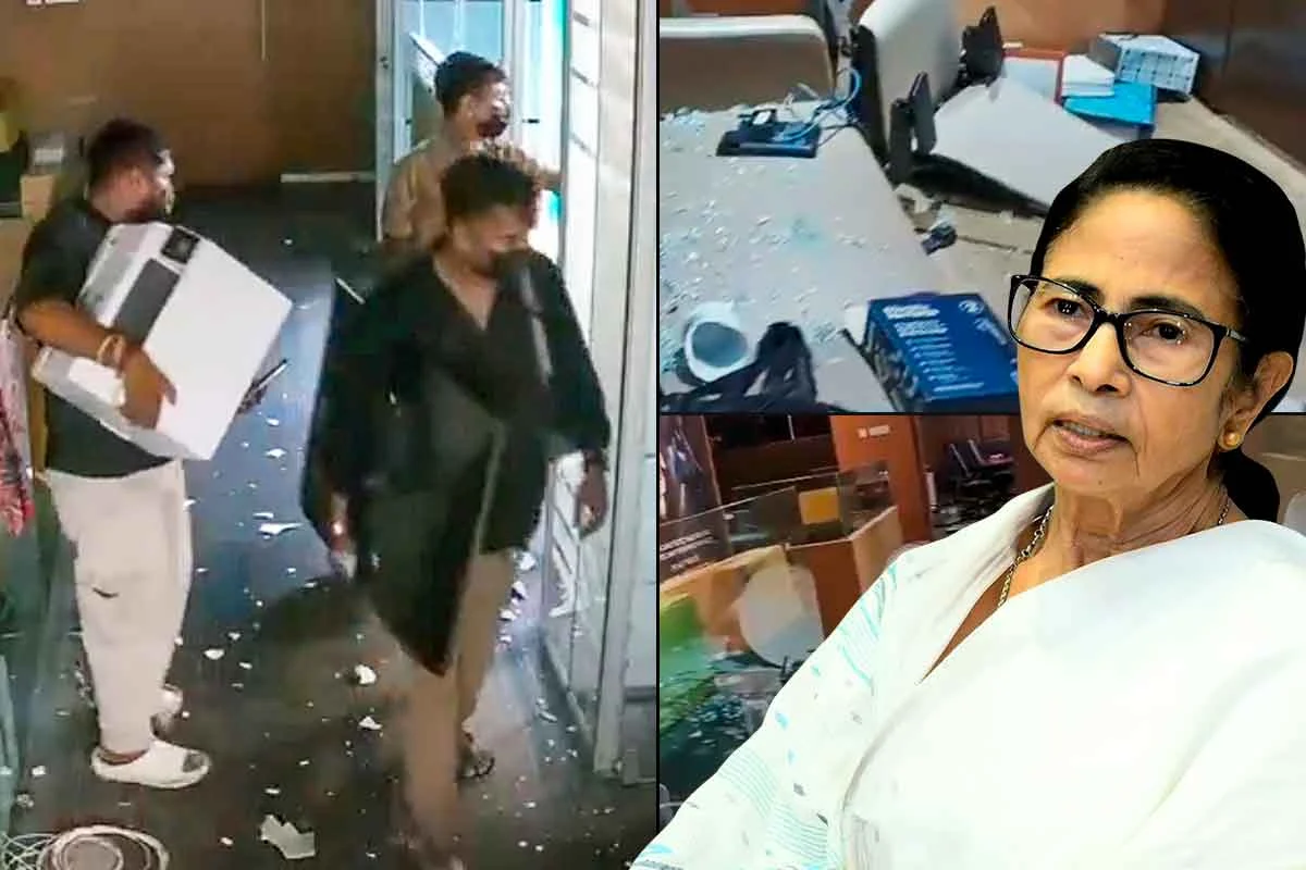 ক্যামাক স্ট্রিটে অভিষেকের অফিসে দুষ্কৃতী তাণ্ডব, কাঠগড়ায় বিজেপি ও পুলিশ