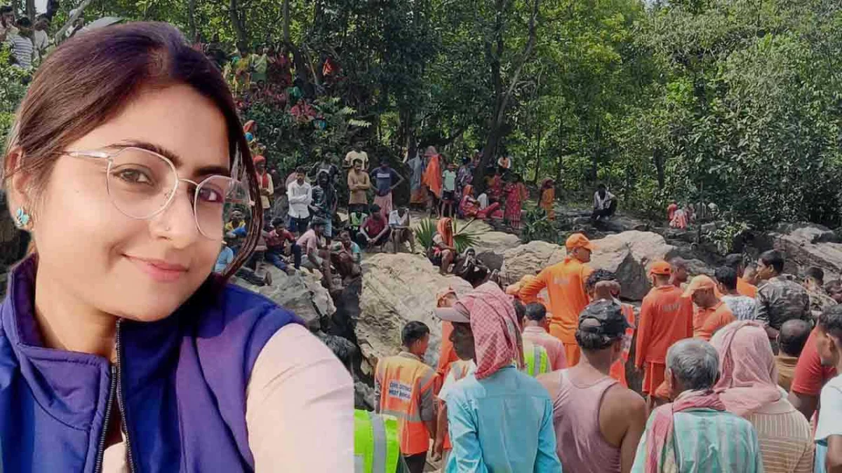 ছেলেকে বাঁচাতে গিয়ে ঘাগরা জলপ্রপাতে তলিয়ে যাওয়া বারুইপুরের বধূর দেহ উদ্ধার