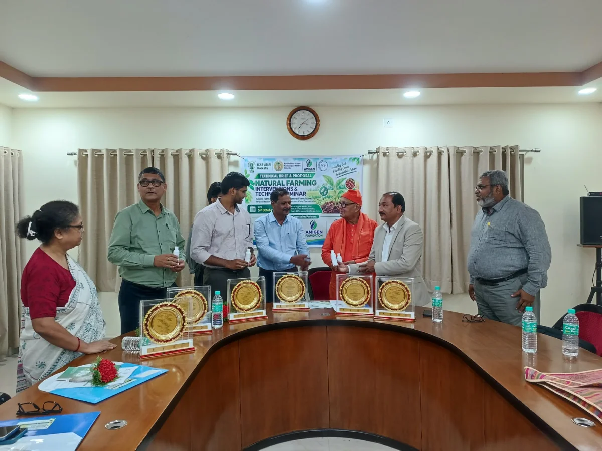 মাটির স্বাস্থ্য রক্ষা ও টেকসই কৃষির লক্ষ্যে নিমপীঠে প্রাকৃতিক কৃষি কর্মশালা