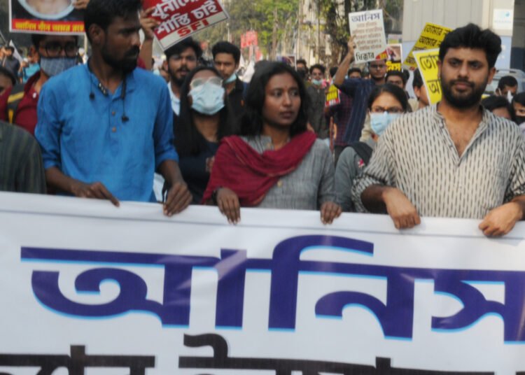 আনিস হত্যাঃ যাদবপুর, প্রেসিডেন্সি, আলিয়া, জেএনইউ-এ বিক্ষোভ-মিছিল অব্যাহত