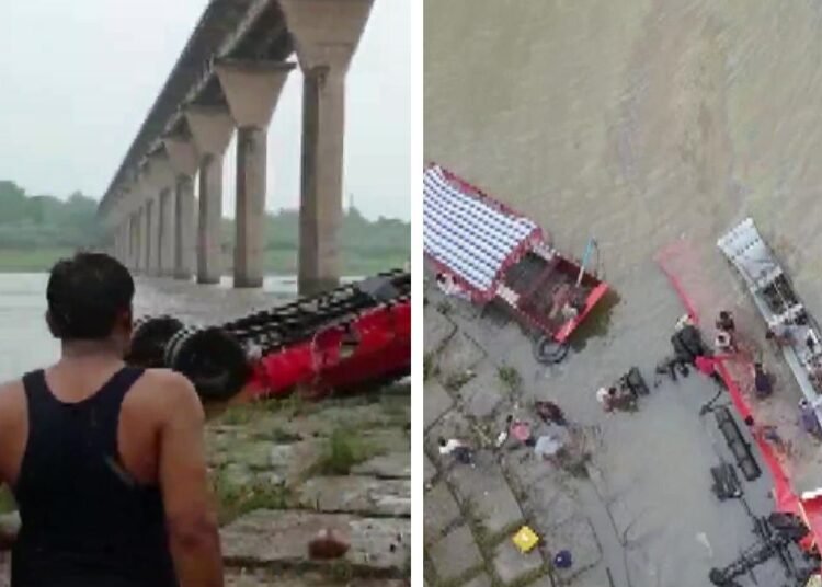 মধ্যপ্রদেশে ভয়াবহ দুর্ঘটনা, রেলিং ভেঙে নর্মদা নদীতে পড়ল মহারাষ্ট্রের সরকারি বাস, মৃত কমপক্ষে ১৫