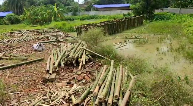 পুবের কলমের খবরের জেরে তৎপর- প্রশাসন শুরু হল নদী বাঁধ পর্যবেক্ষণের কাজ