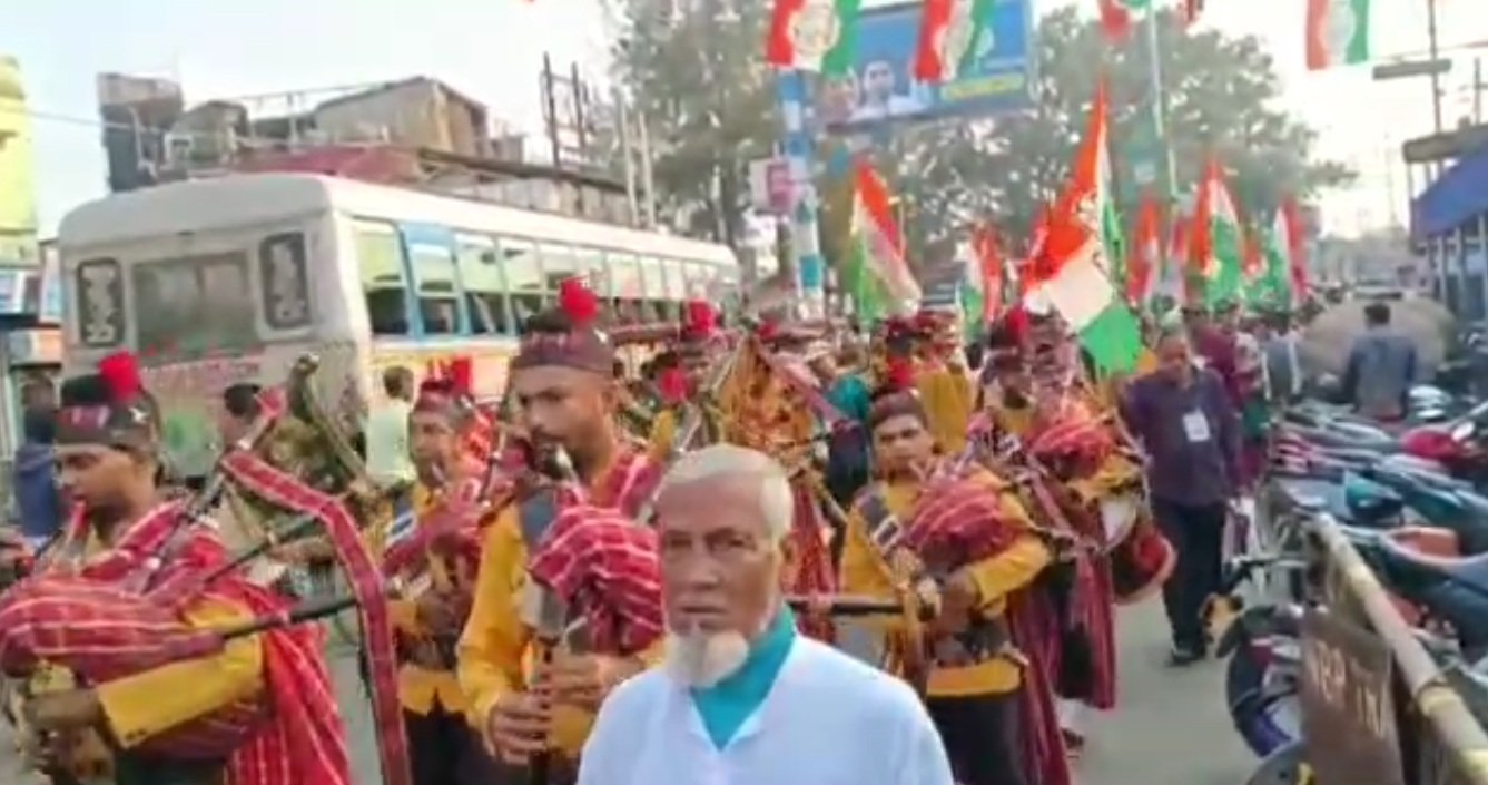 ভারত জোড়ো যাত্রার মিছিল পৌঁছাল ডায়মন্ড হারবারের কপাটহাটে