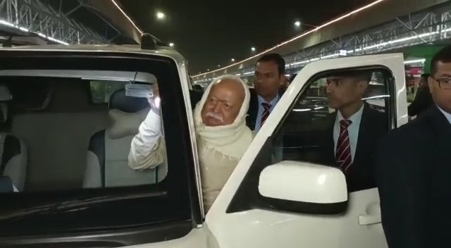 ভোরবেলা পা রাখলেন হাওড়ায়,৬ দিনের কলকাতা সফরে সঙ্ঘপ্রধান মোহন ভাগবত