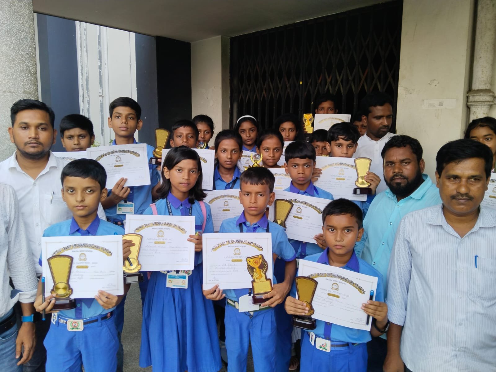 গণিত মেধায় নজর কাড়ল কালিয়াচকের দি নোবেল অ্যাকাডেমি