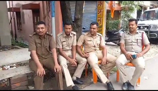 ভোটের আগের দিন হাওড়াতেও চলছে প্রস্তুতি