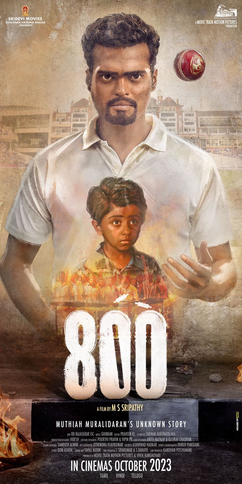 জীবনীমূলক চলচ্চিত্র ৮০০- র প্রচারে কলকাতায় আসছেন মুথিয়া মুরালিধরন 