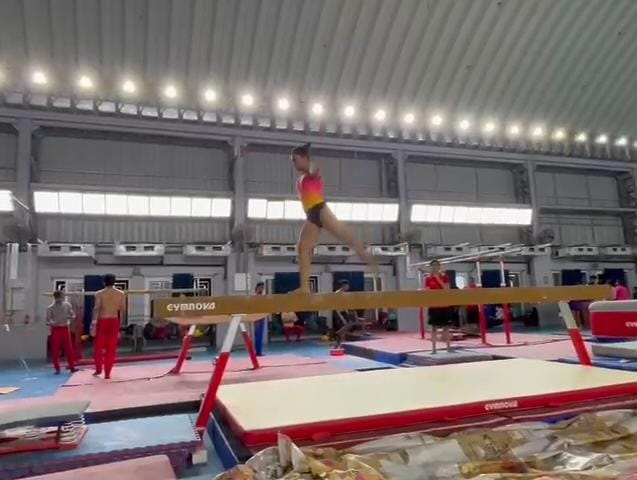 দক্ষিণ কোরিয়ায় পাড়ি জয়নগরের ২৩ বছরের জিমন্যাস্ট বিদিশা গায়েন