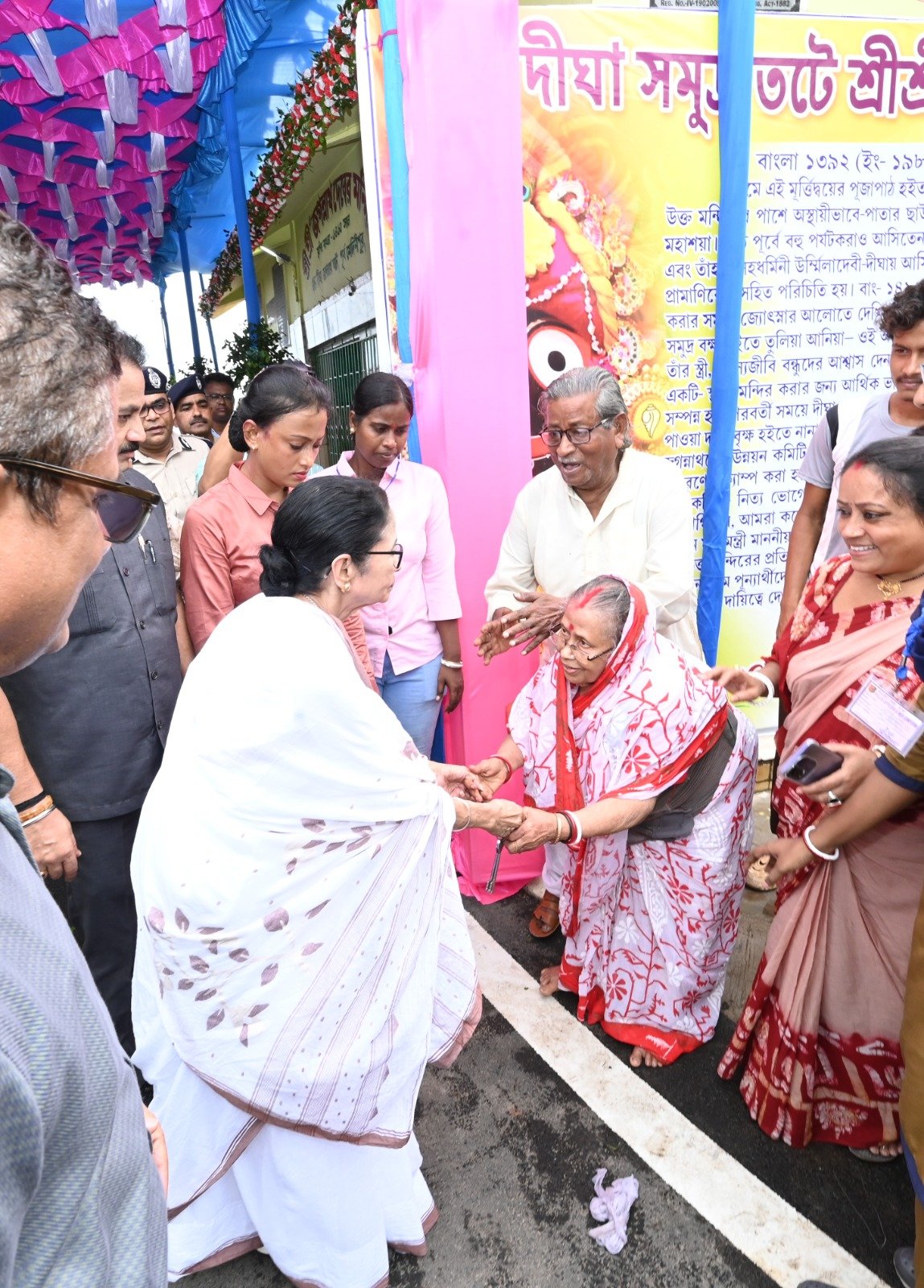 দিঘায় রথযাত্রা নিরাপত্তা পরিদর্শনে মুখ্যমন্ত্রী মমতা বন্দ্যোপাধ্যায়