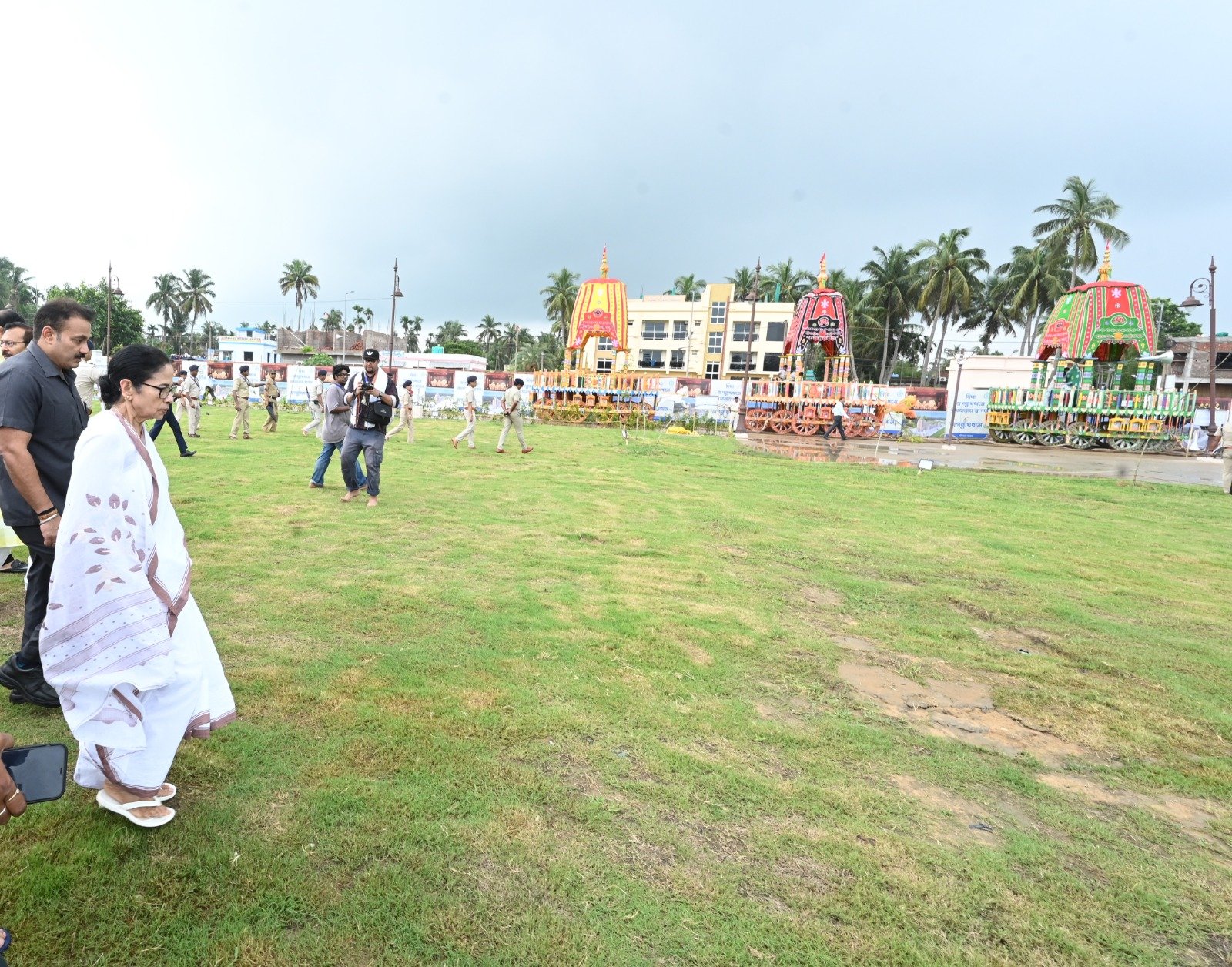 দিঘায় রথযাত্রা নিরাপত্তা পরিদর্শনে মুখ্যমন্ত্রী মমতা বন্দ্যোপাধ্যায়