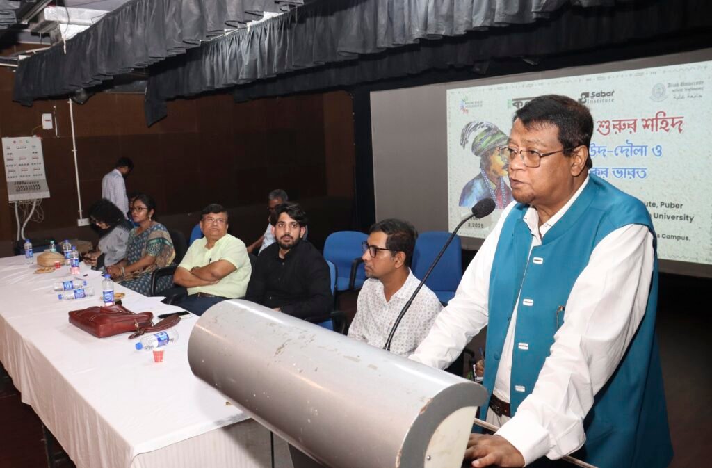 ‘স্বাধীনচেতা মনের পাশপাাশি সিরাজ-উদ-দৌলাহ’র দেশপ্রেমও ছিল নিখাদ’